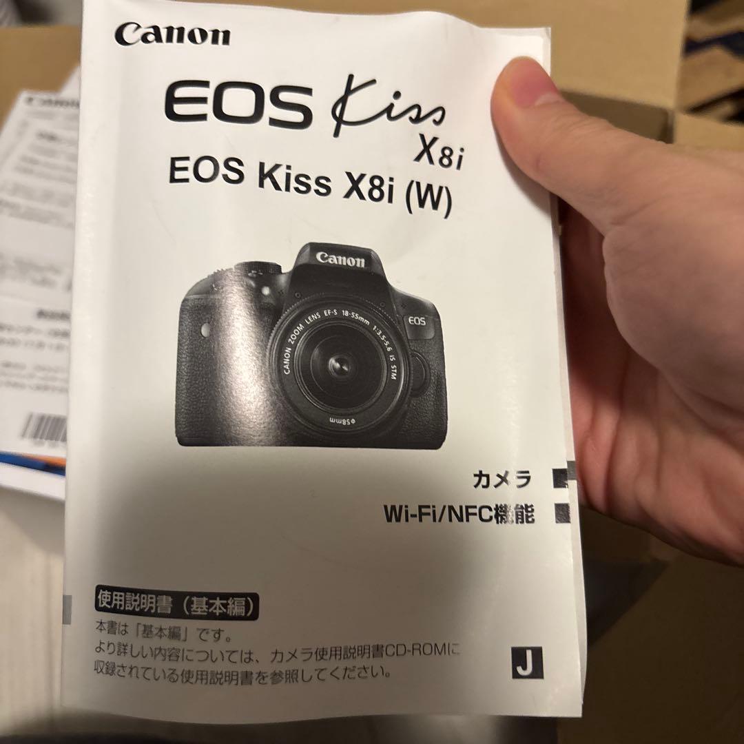 箱つき⭐︎Canon EOS Kiss X8i ダブルズームキット➕レンズ