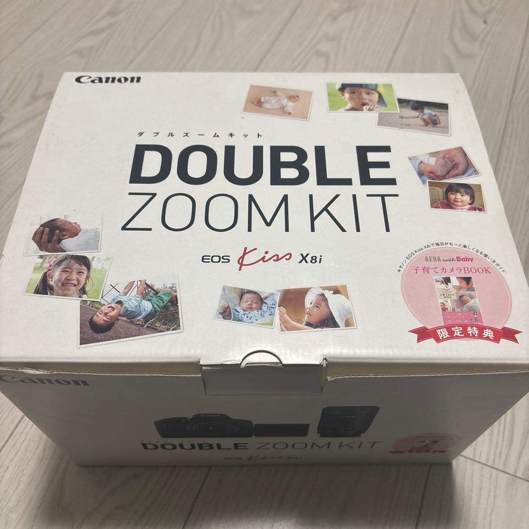 箱つき⭐︎Canon EOS Kiss X8i ダブルズームキット➕レンズ