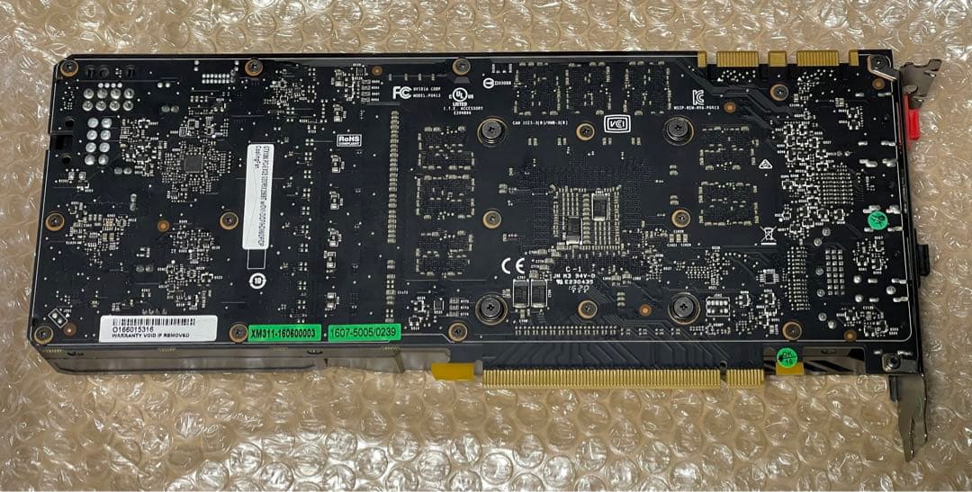 NVIDIA GTX 1080 グラフィックボード