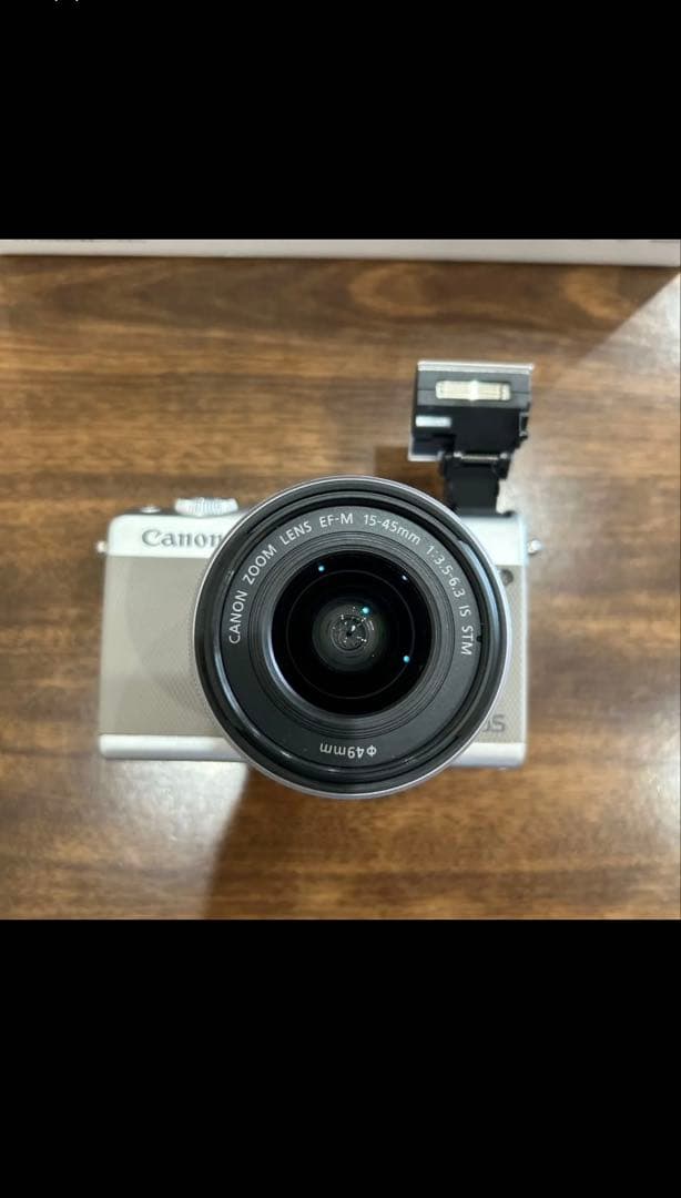 Canon EOS M100 EF-M15-45 IS STM美品ミラーレス一眼
