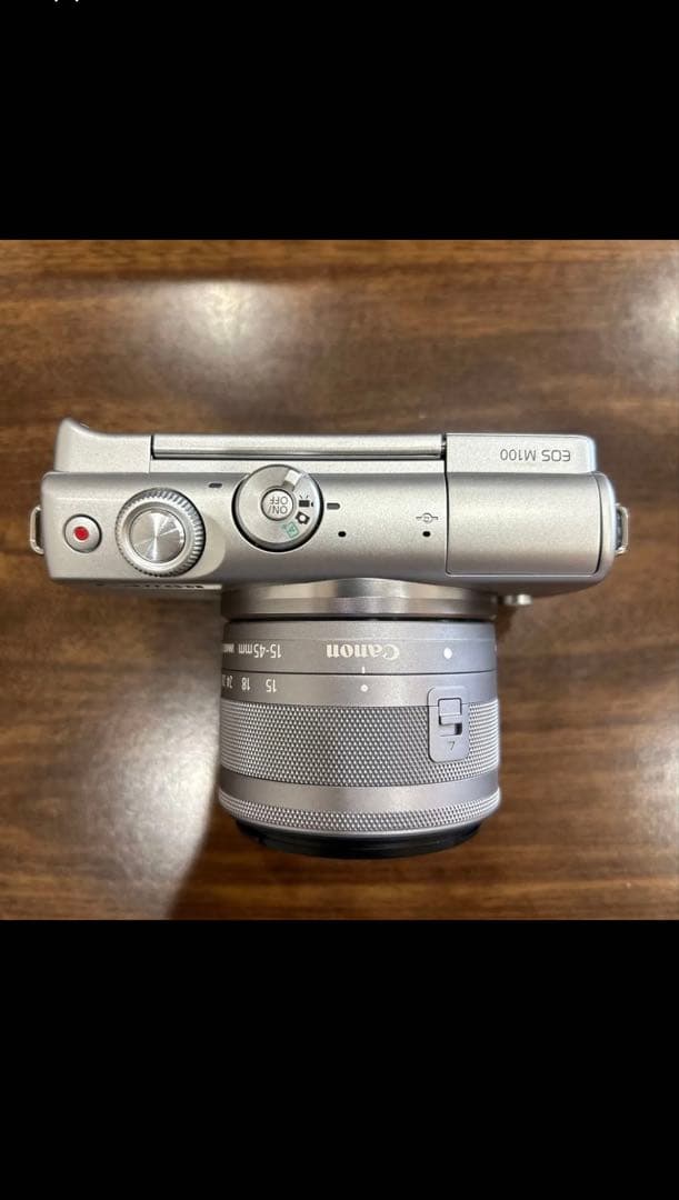Canon EOS M100 EF-M15-45 IS STM美品ミラーレス一眼