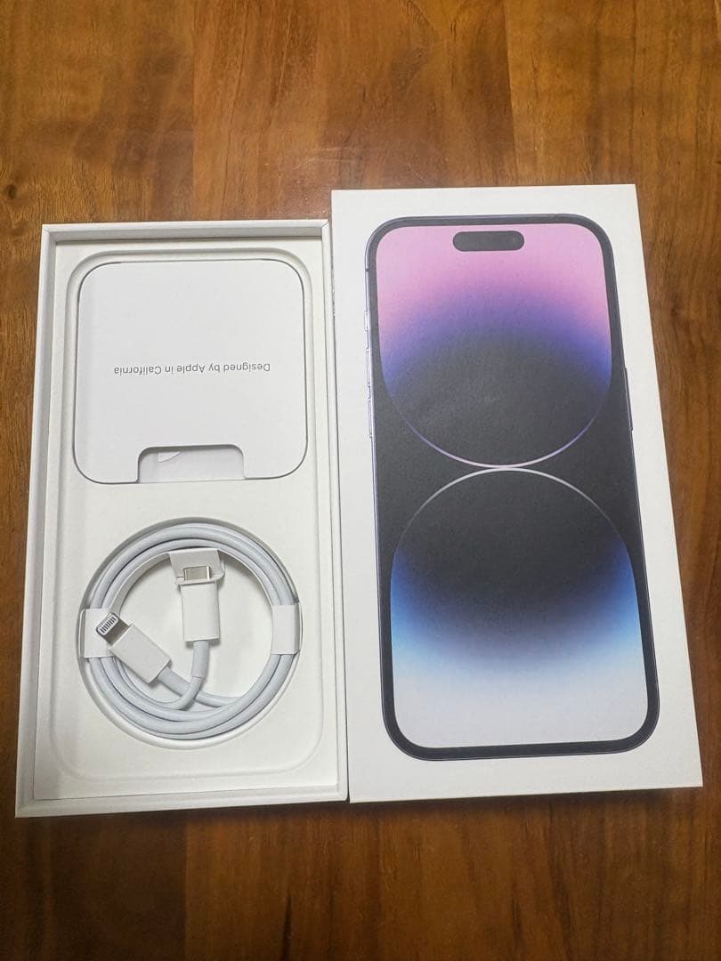 iPhone 14Pro 128GB SIMフリー ディープパープル 本体