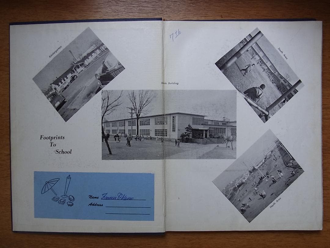 1962年米軍ワシントン・ハイツの代々木スクールの年鑑アルバム