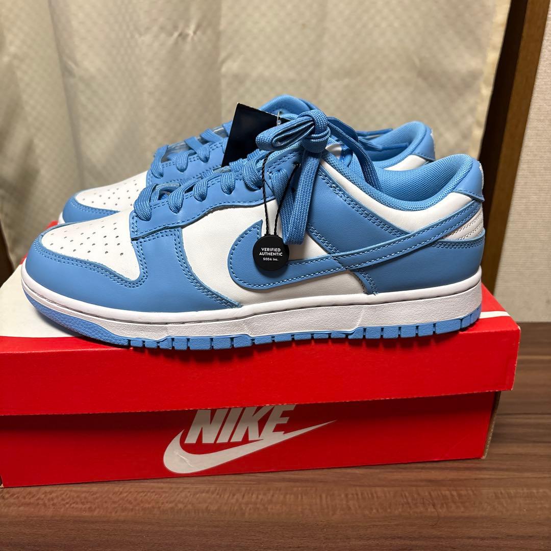 靴 Nike Dunk Low \"University Blue\"