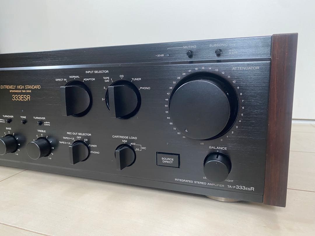【美品/整備済み】ソニー SONY TA-F333ESR プリメインアンプ