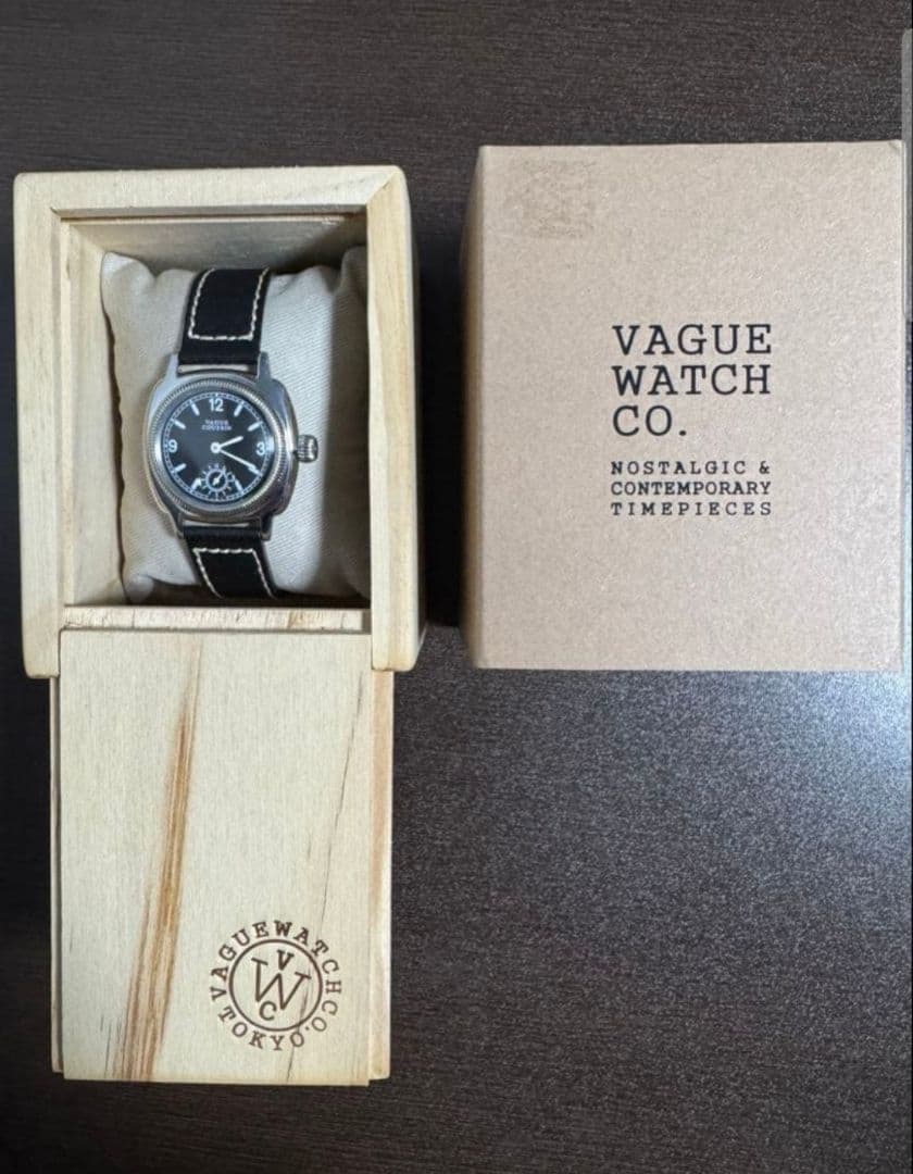 VAGUE WATCH ヴァーグウォッチ COUSSIN ブラック