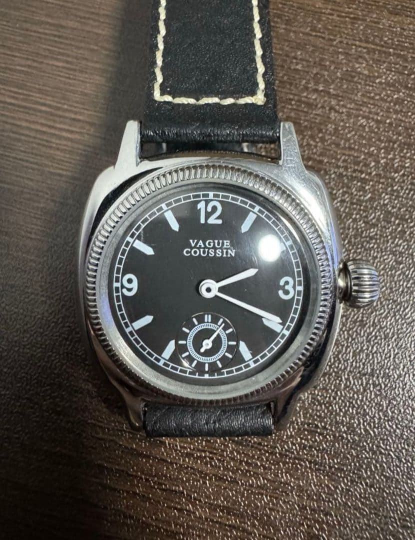 VAGUE WATCH ヴァーグウォッチ COUSSIN ブラック