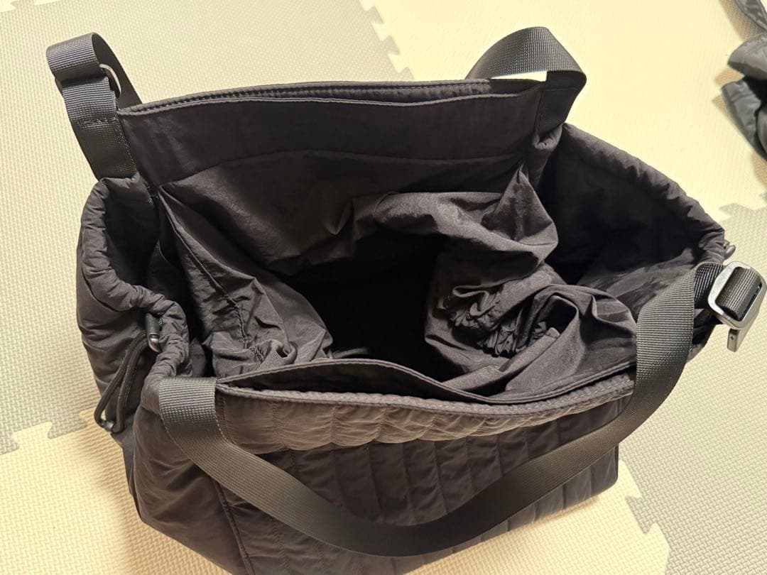 SOLPRESA キルティングトートバッグ Mサイズ　ブラック