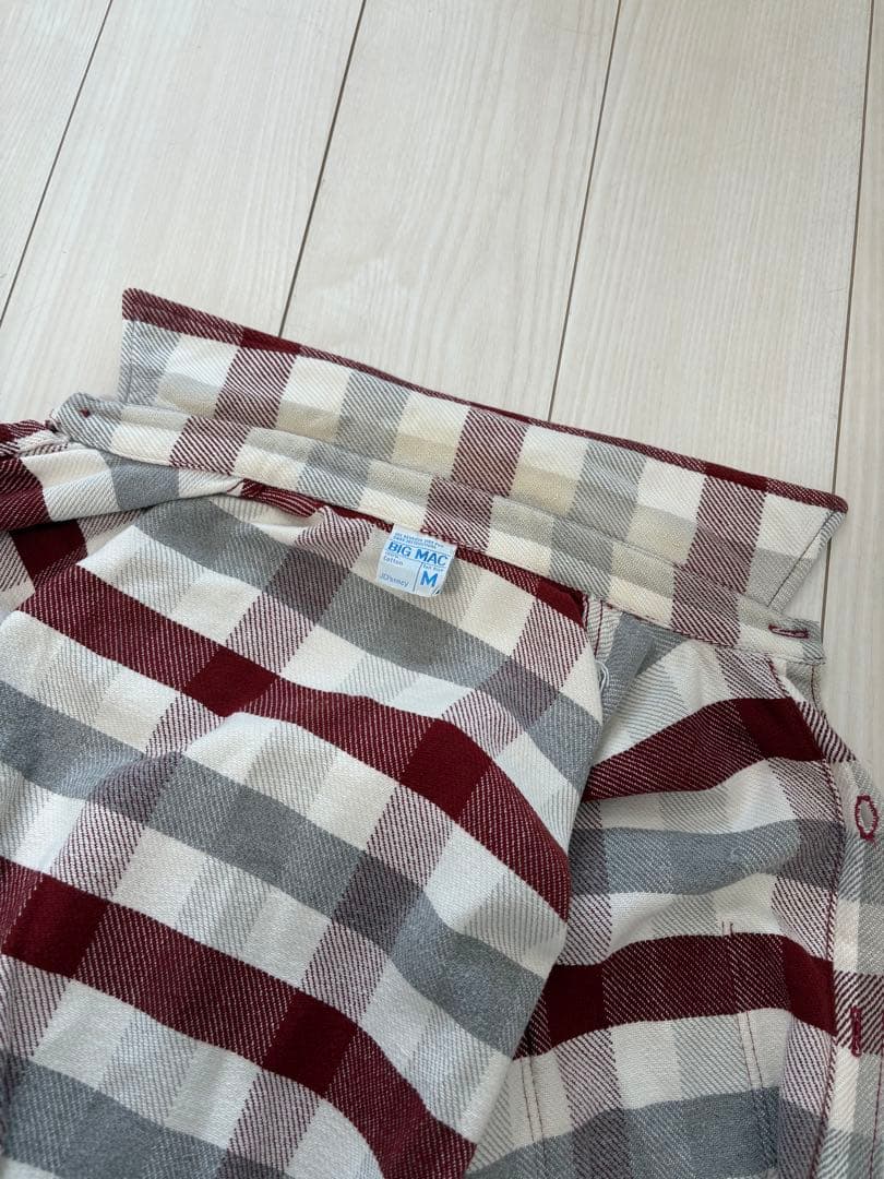 R*1様 70s BIG MAC ヘビーネルシャツ　チェック
