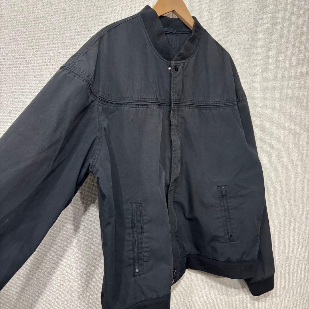 アメリカ古着　ダービージャケット　刺繍　スカジャン　 XL 3586