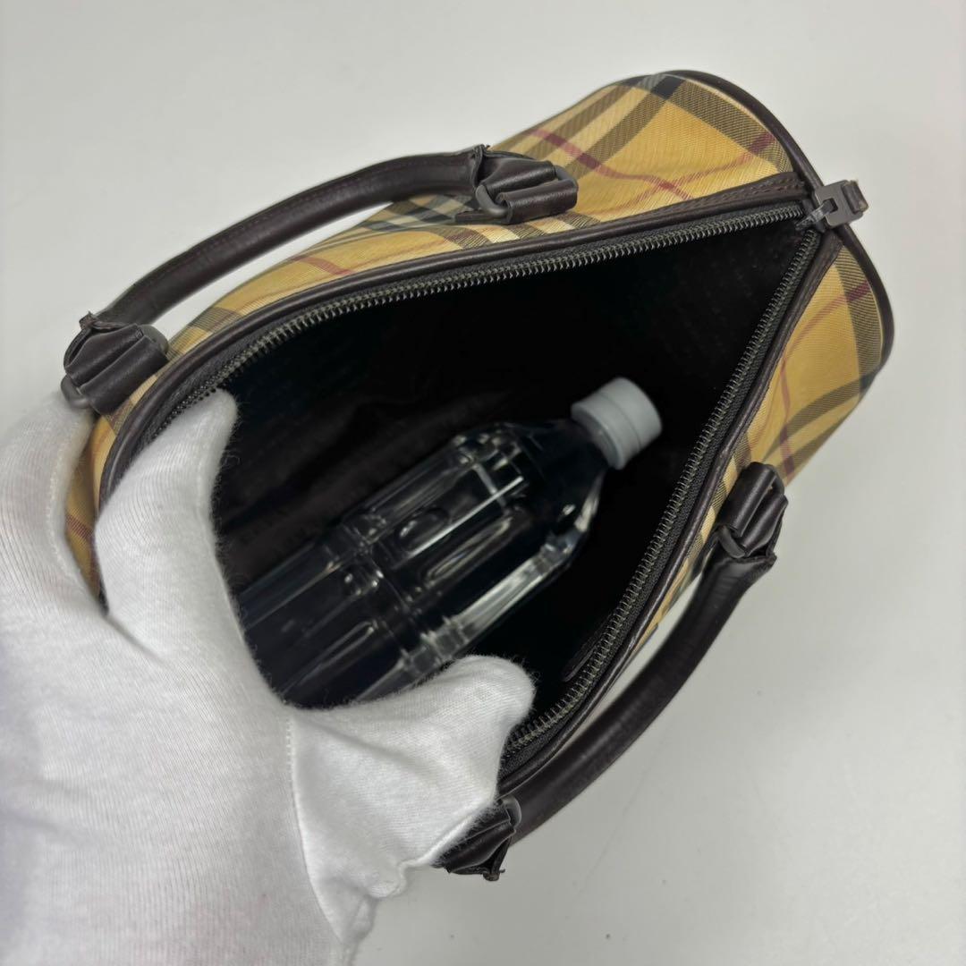 BURBERRY　バーバリー　ノバチェック　トートバッグ　ボストンバッグ