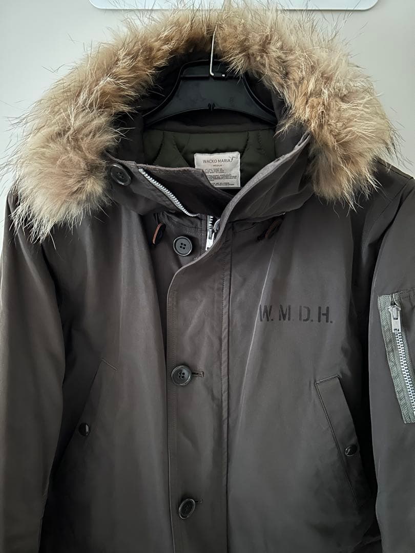 ワコマリア wackomaria N3B ミリタリージャケット モッズコート