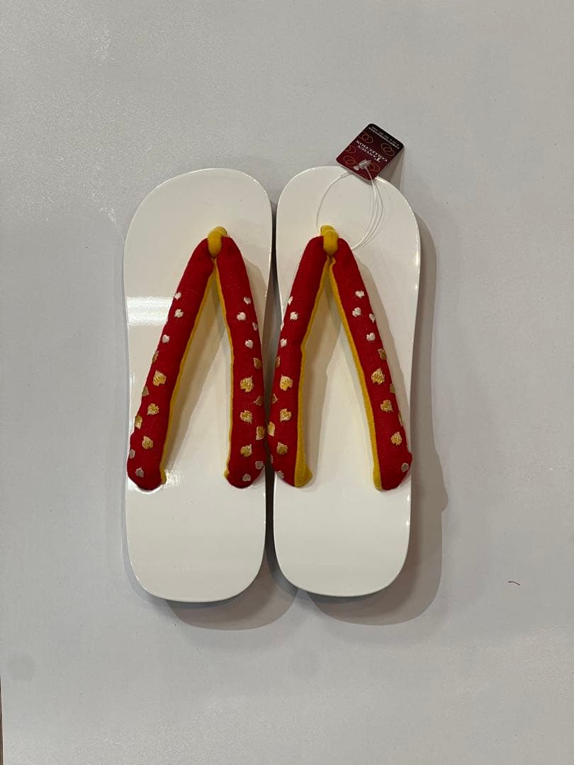 カラフル星柄浴衣・帯・下駄セット