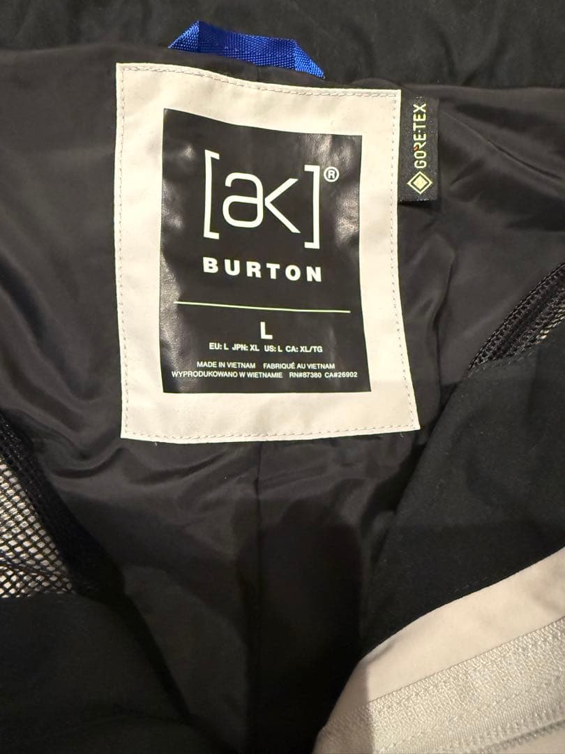[ak] BURTON GORE-TEX スノーボードパンツ L