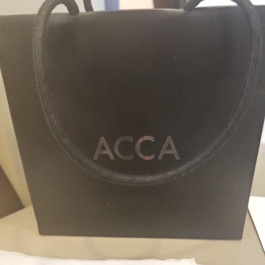 ACCA リボン付きヘアゴム オレンジ・ピンク