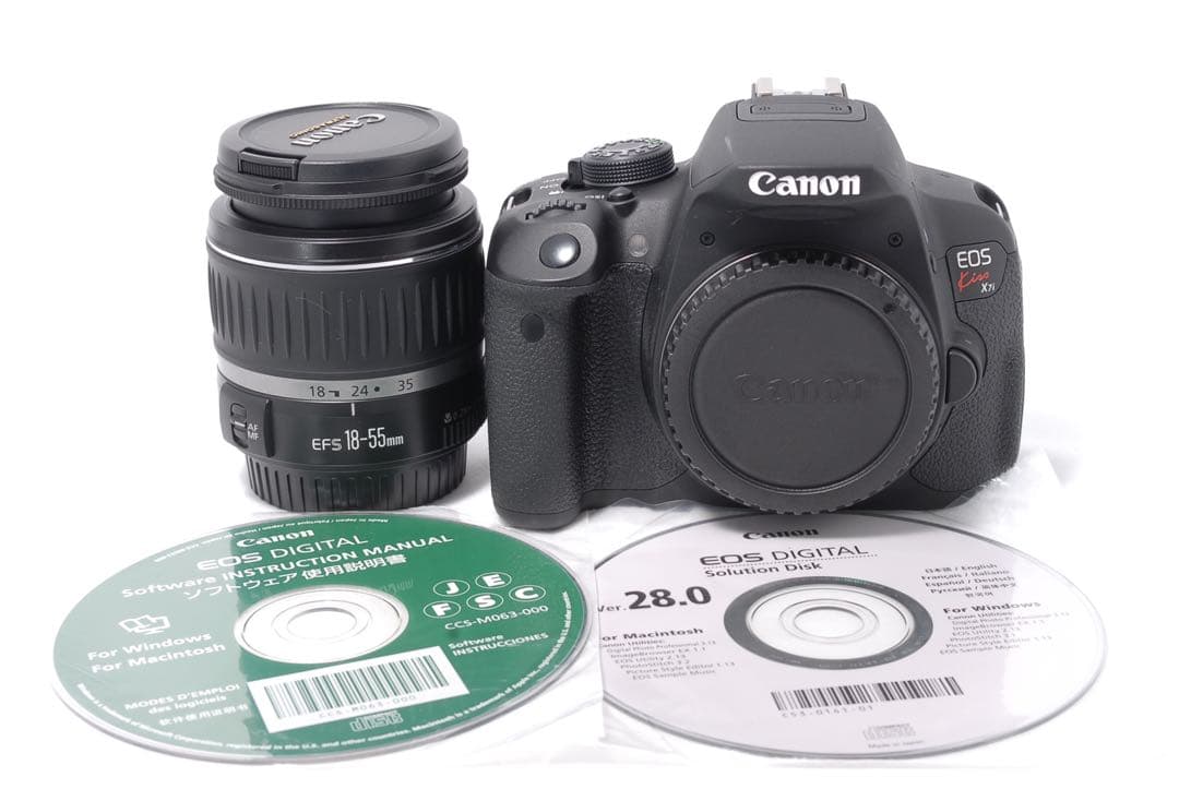 極上品✨キャノン Kiss X7i 初心者セット！スマホ転送◎ ショット数極少