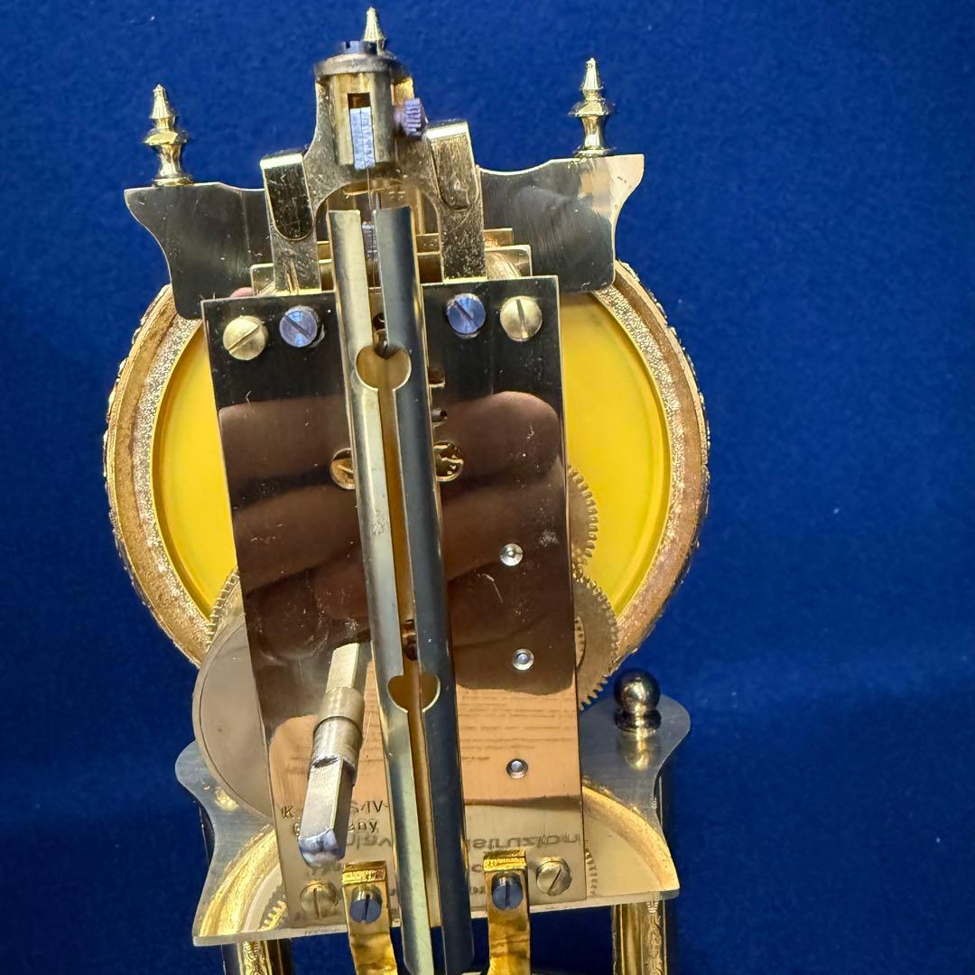 KERN ケルン 400日巻高級置時計 西ドイツ製 元箱付き W-GERMANY