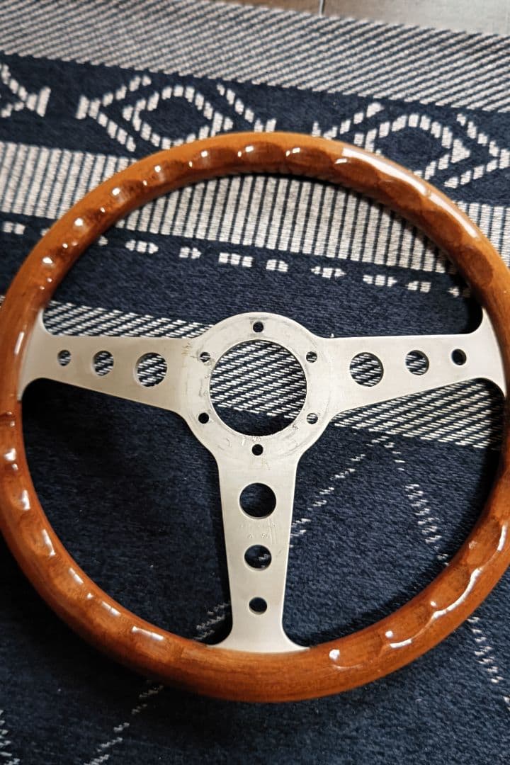 MOMO INDY ウッド ステアリングホイール 340mm