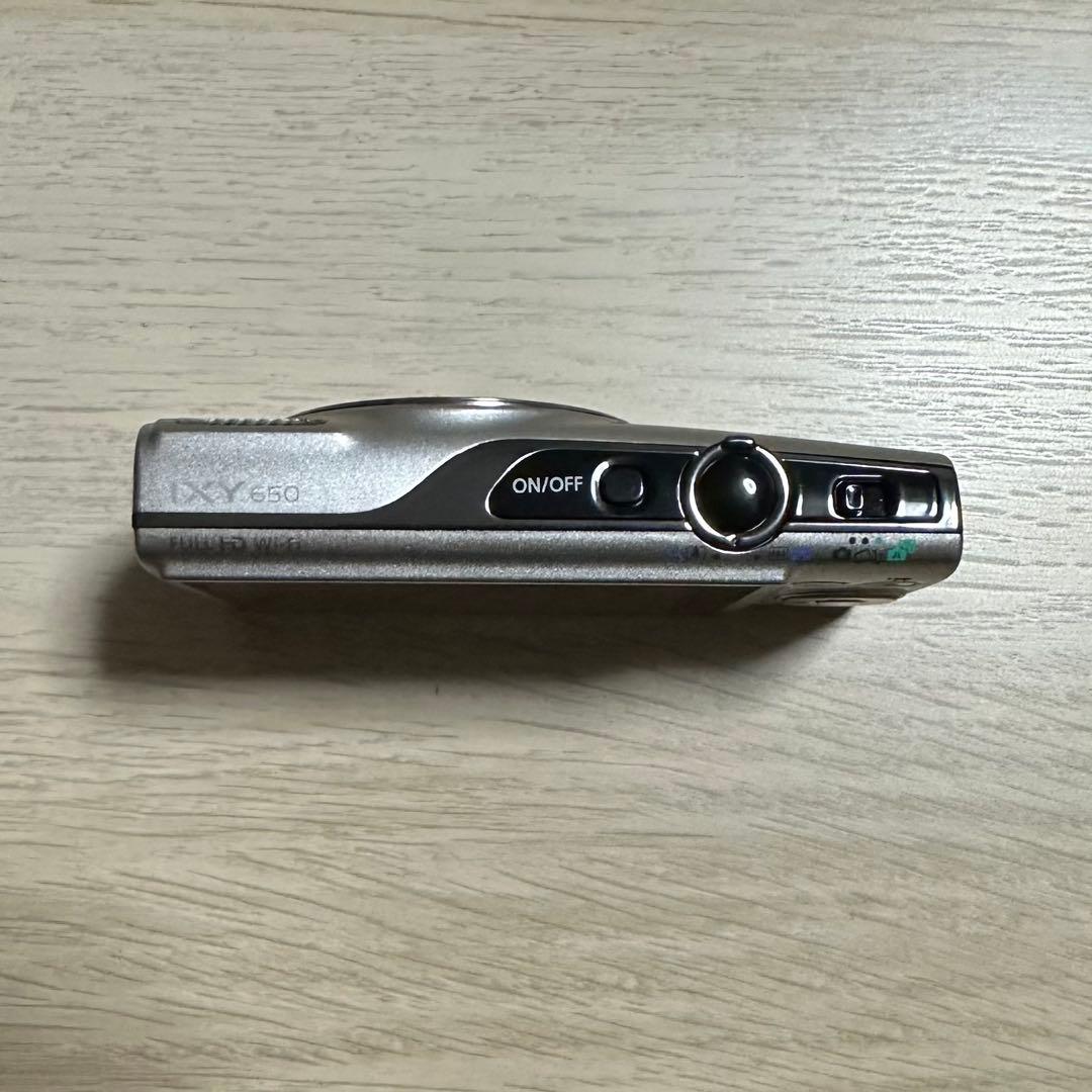 Canon コンパクトデジタルカメラ IXY 650 シルバー