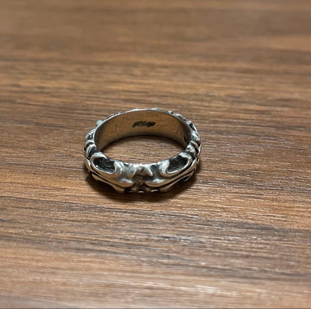 a120906 A&G フレアバンドリング リング 認証書付き