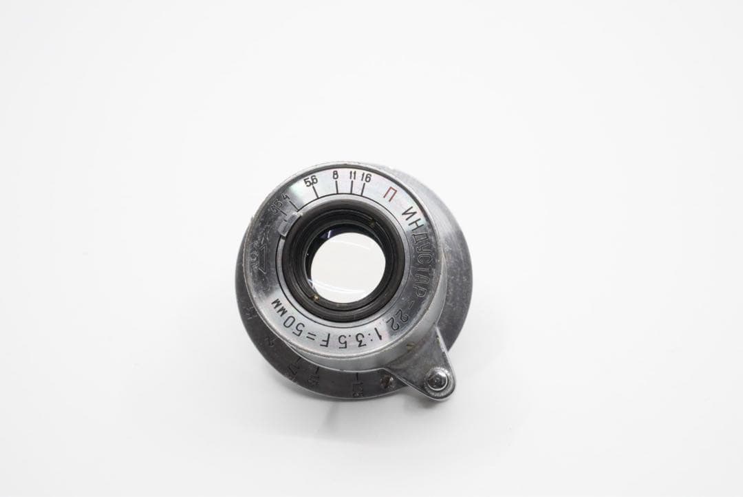 前期型 分解清掃済 沈胴型レンズ INDUSTAR-22 50mm f3.5