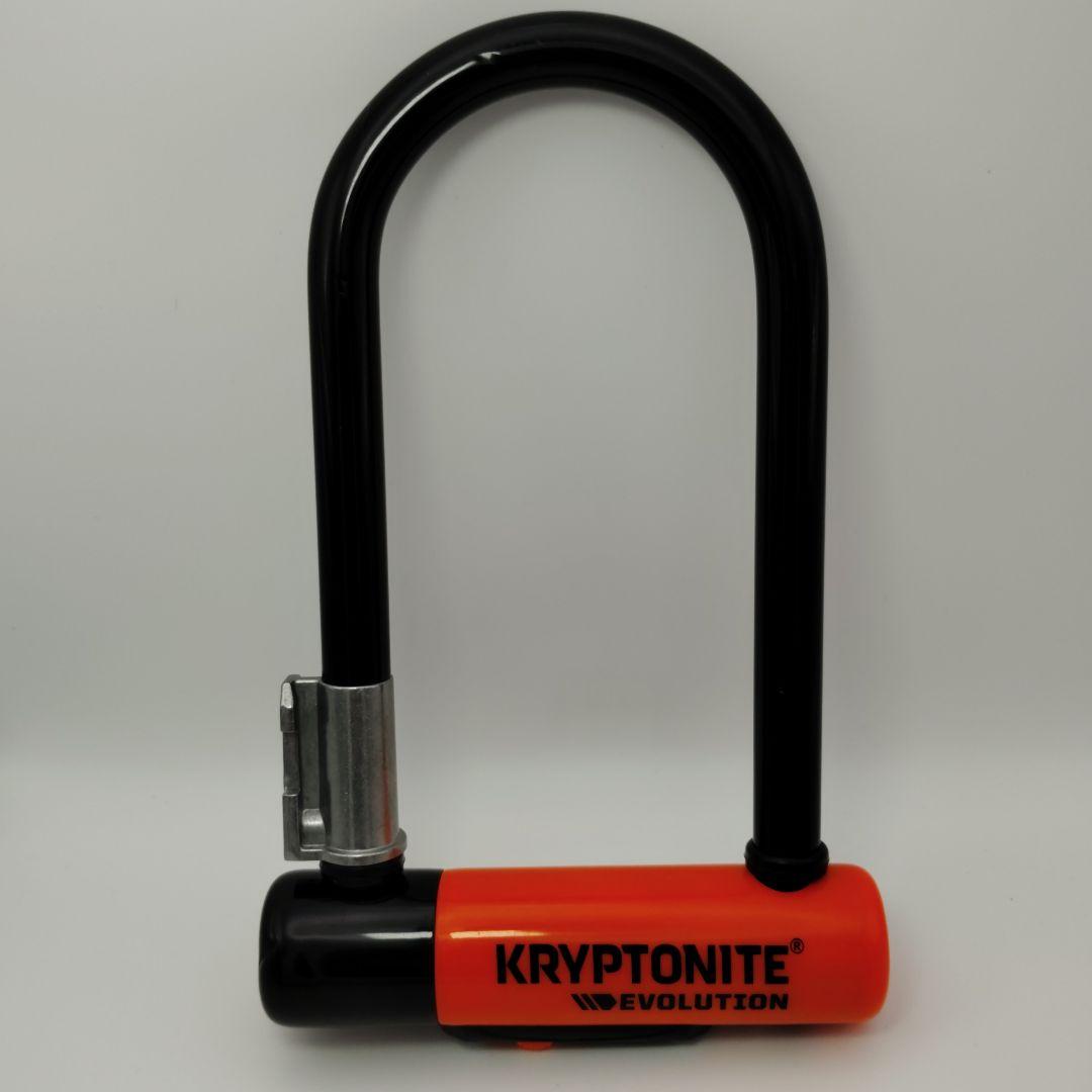 クリプトナイト　Evolution Mini-7　自転車用U字ロック　ケーブル付
