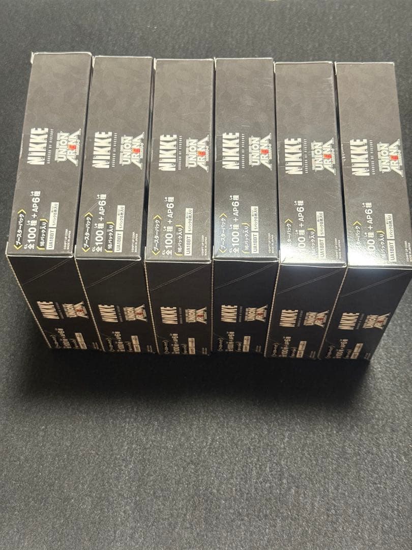 新品未開封　ユニアリ　NIKKE 6box
