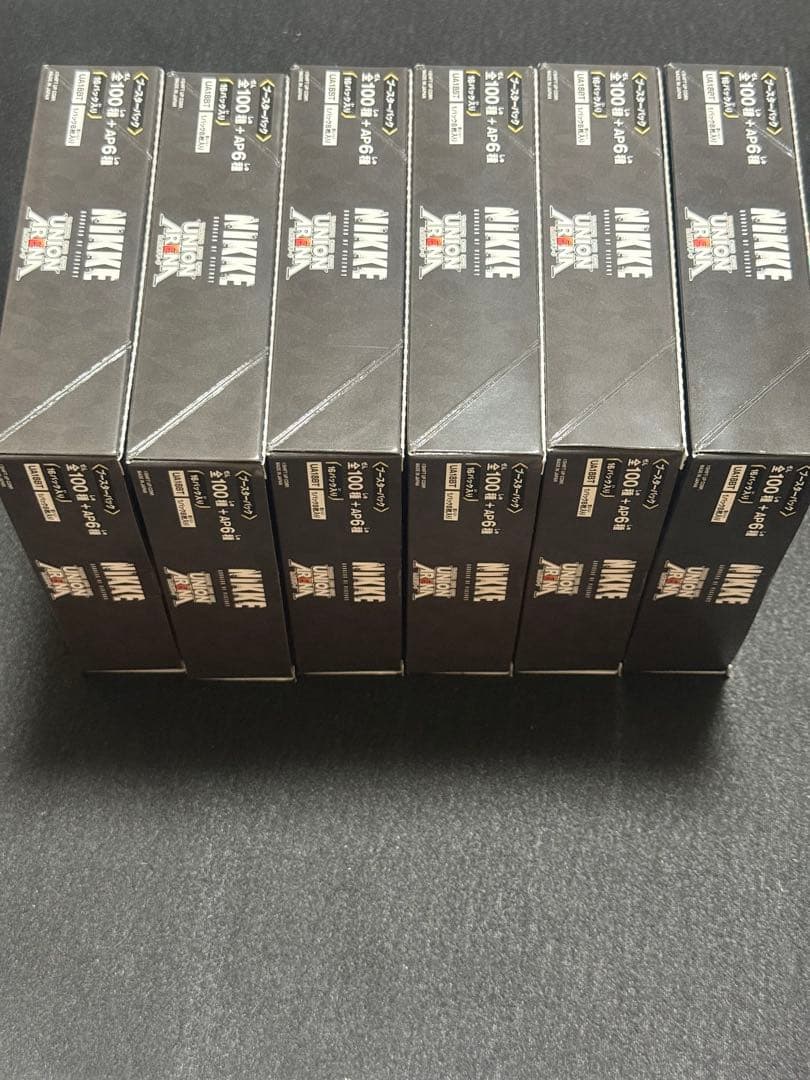 新品未開封　ユニアリ　NIKKE 6box