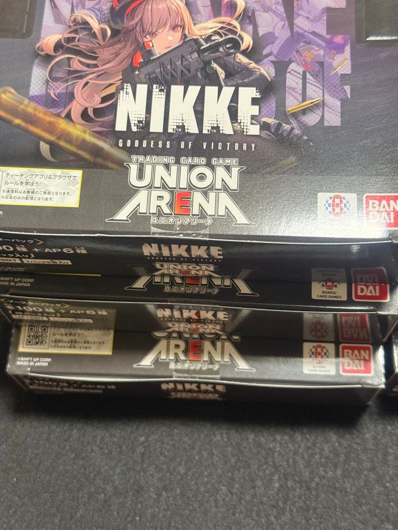 新品未開封　ユニアリ　NIKKE 6box