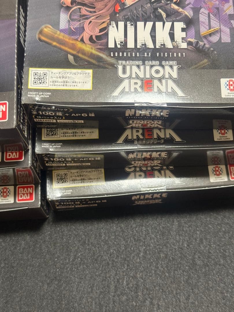 新品未開封　ユニアリ　NIKKE 6box