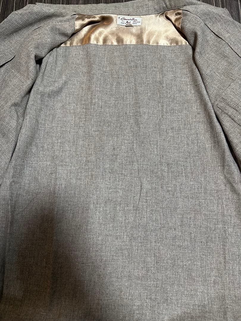 50s a Concordia Classic ウール　オープンカラーシャツ