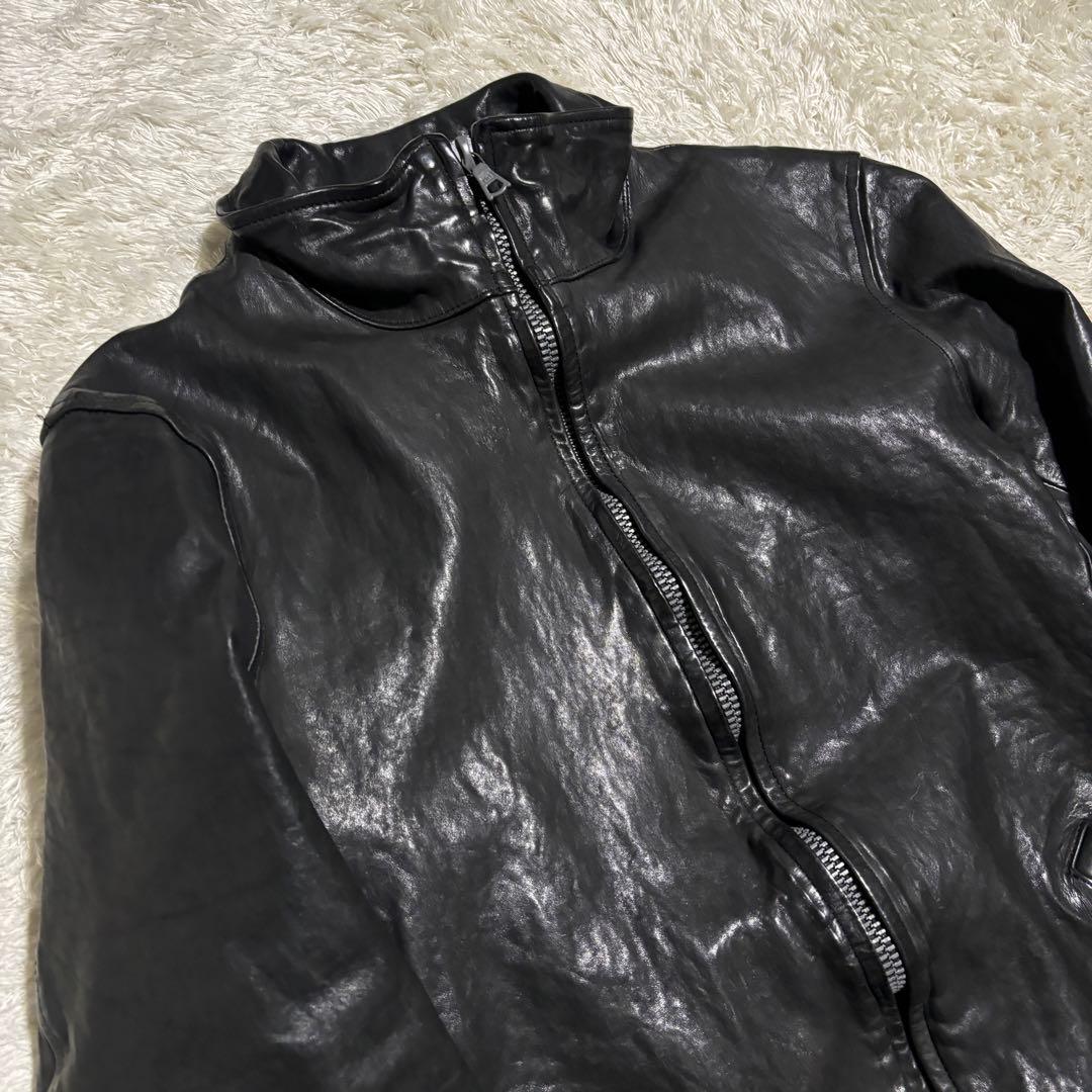 極美品✨ISAMU KATAYAMA レザージャケット　ブラック　1447-03