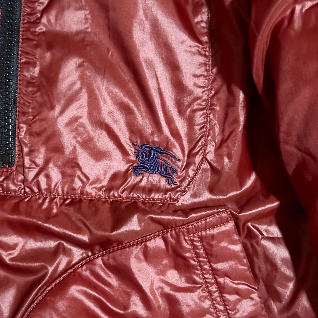 美品 バーバリーブラックレーベル ダウンジャケット リバーシブル Lサイズ