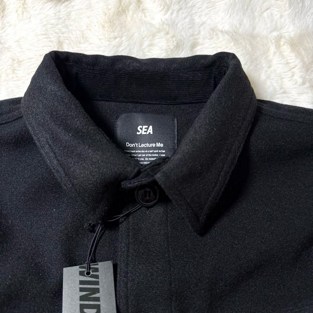 【ミモザさん専用】ウィンダンシー 刺繍ロゴ 厚手 シャツジャケット L