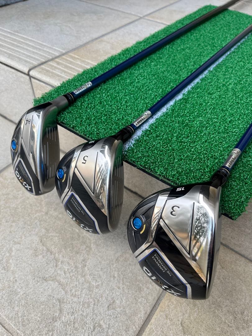 ゼクシオ11 レフティ FW#3,#5,UT4 3本セット