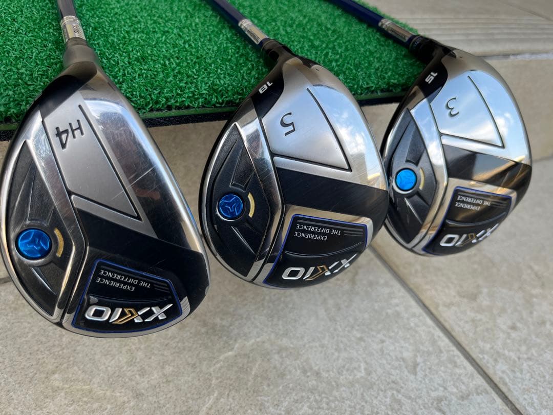 ゼクシオ11 レフティ FW#3,#5,UT4 3本セット