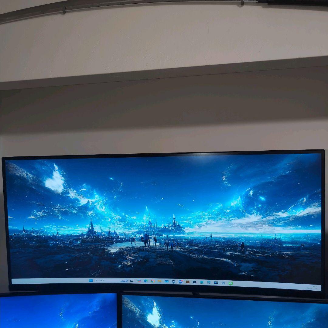 ゲーミングモニター 4K 湾曲ディスプレイ 34インチ 120Hz