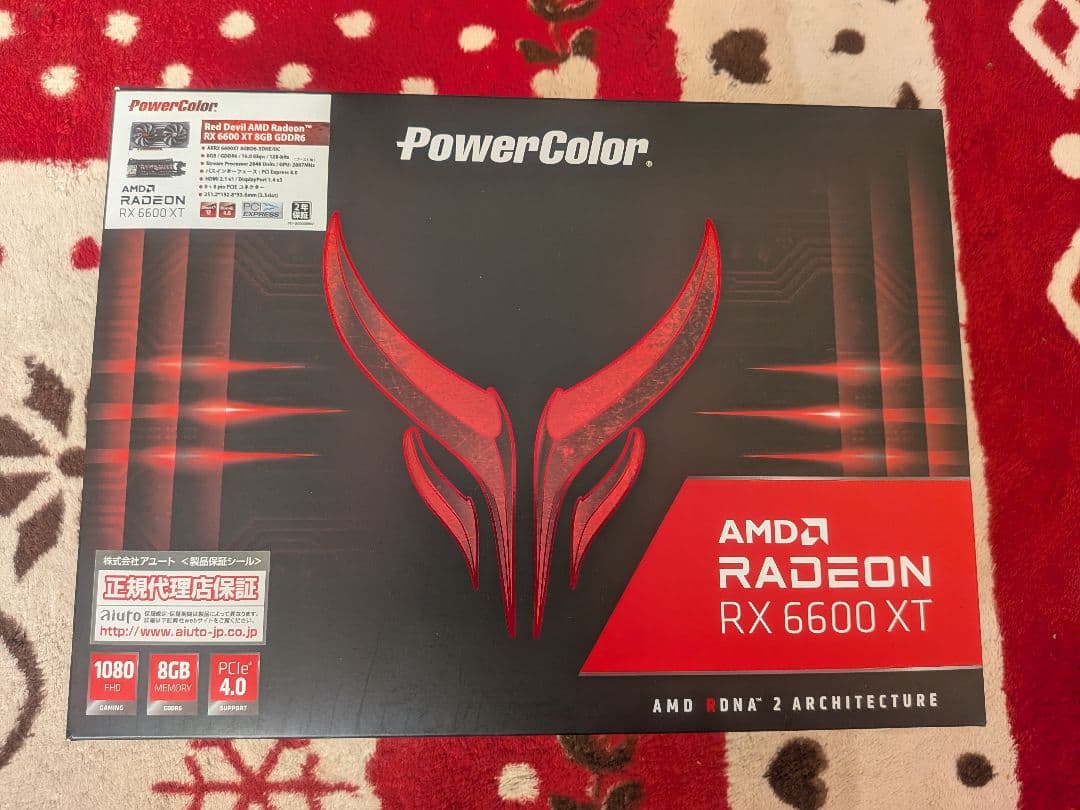 グラフィックボード・グラボ・ビデオカード PowerColor ReD DeViL RX 6600XT 8GB