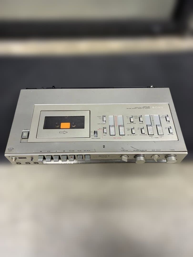 ラジオ・コンポ SONY CFS-600 STEREO CASSETTE-CORDER