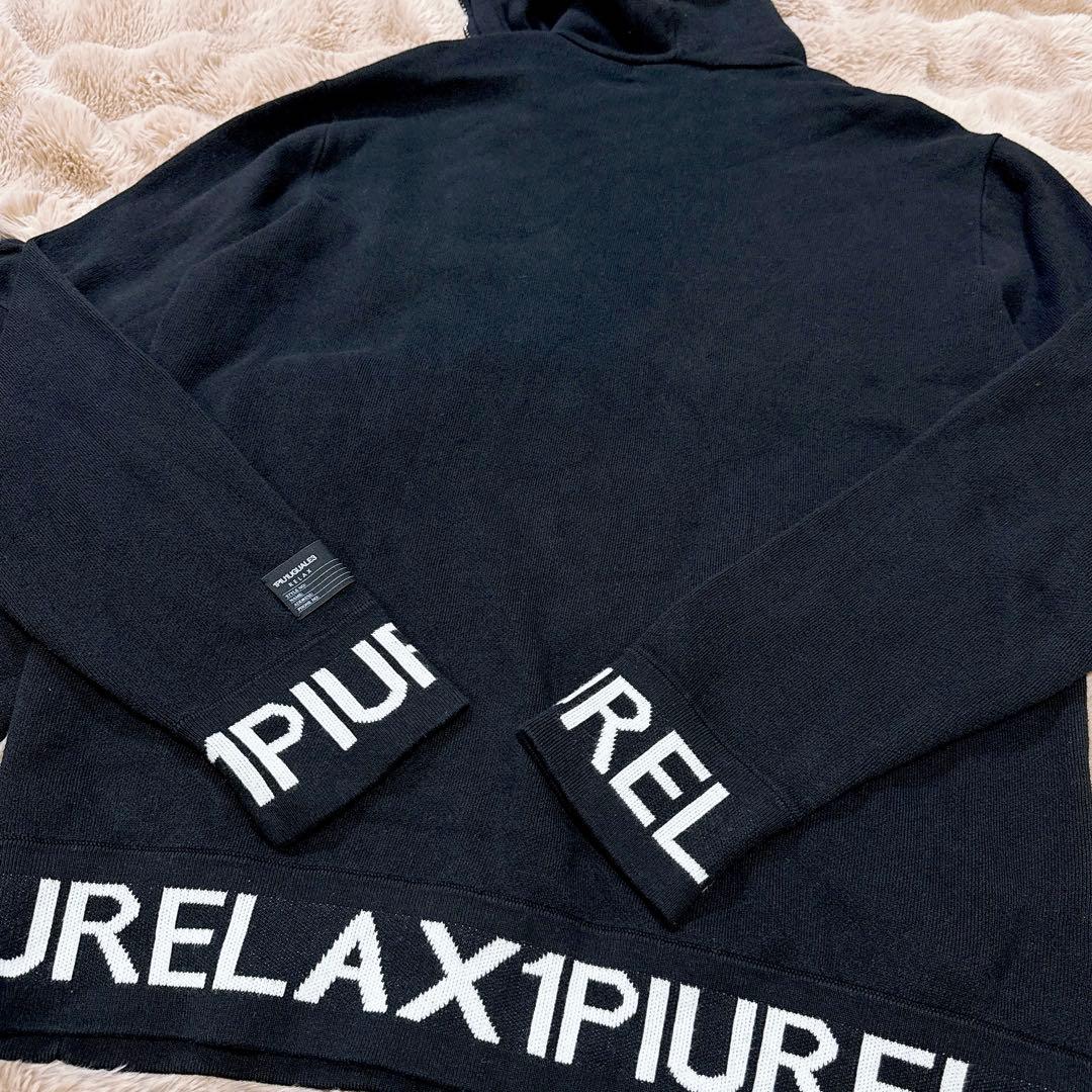 1PIU1UGUALE3 RELAX リブロゴ ニットセットアップ