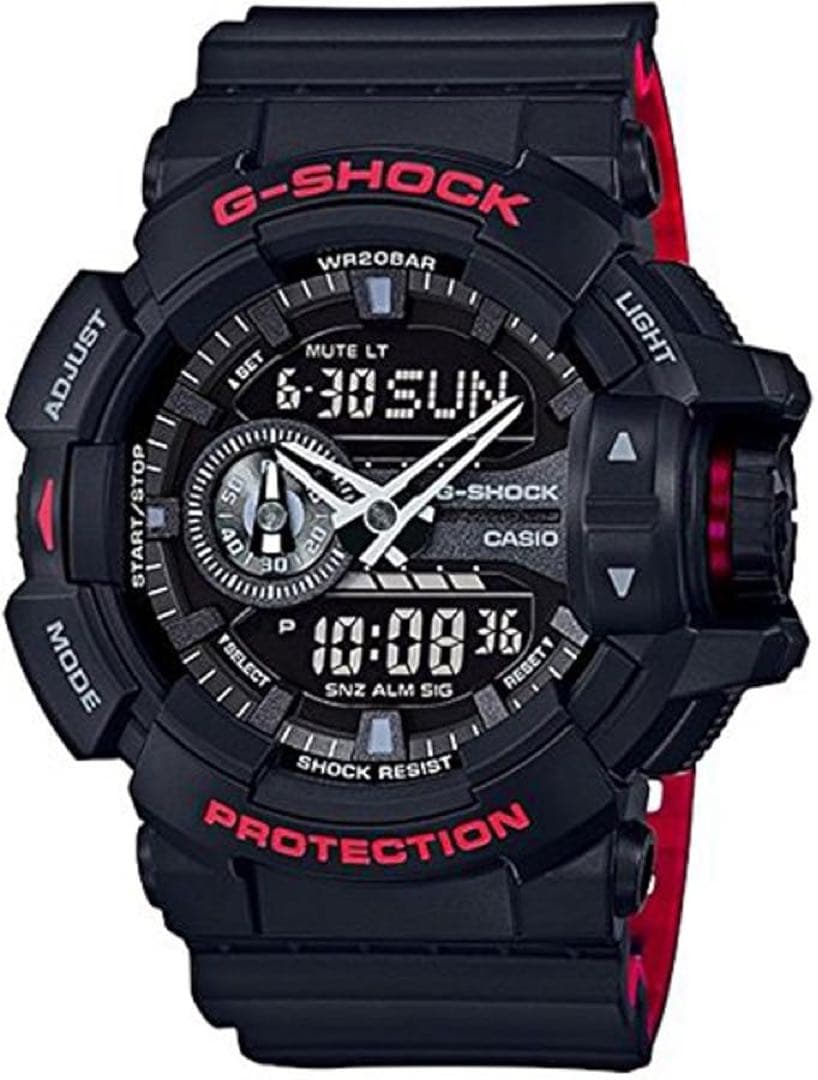 新品未使用　カシオ　G-SHOCK GA-400HR-1 デジアナ