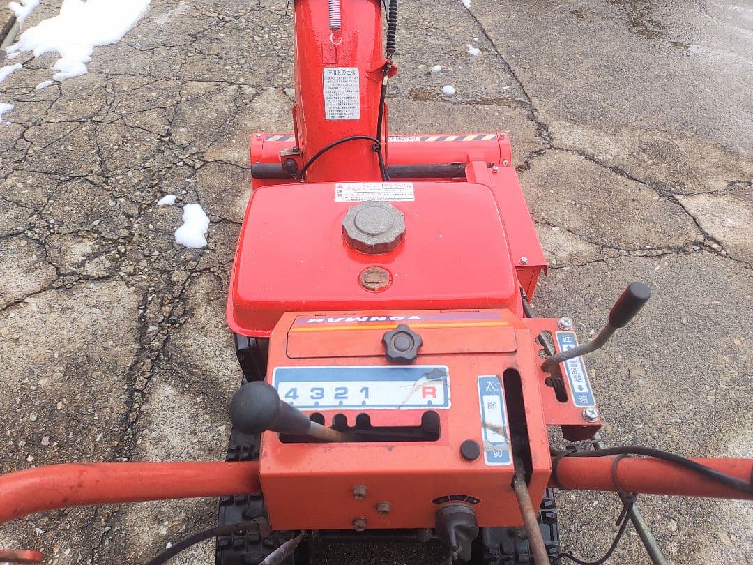 岐阜県、セル始動OK！ヤンマーYSR60S、中古除雪機