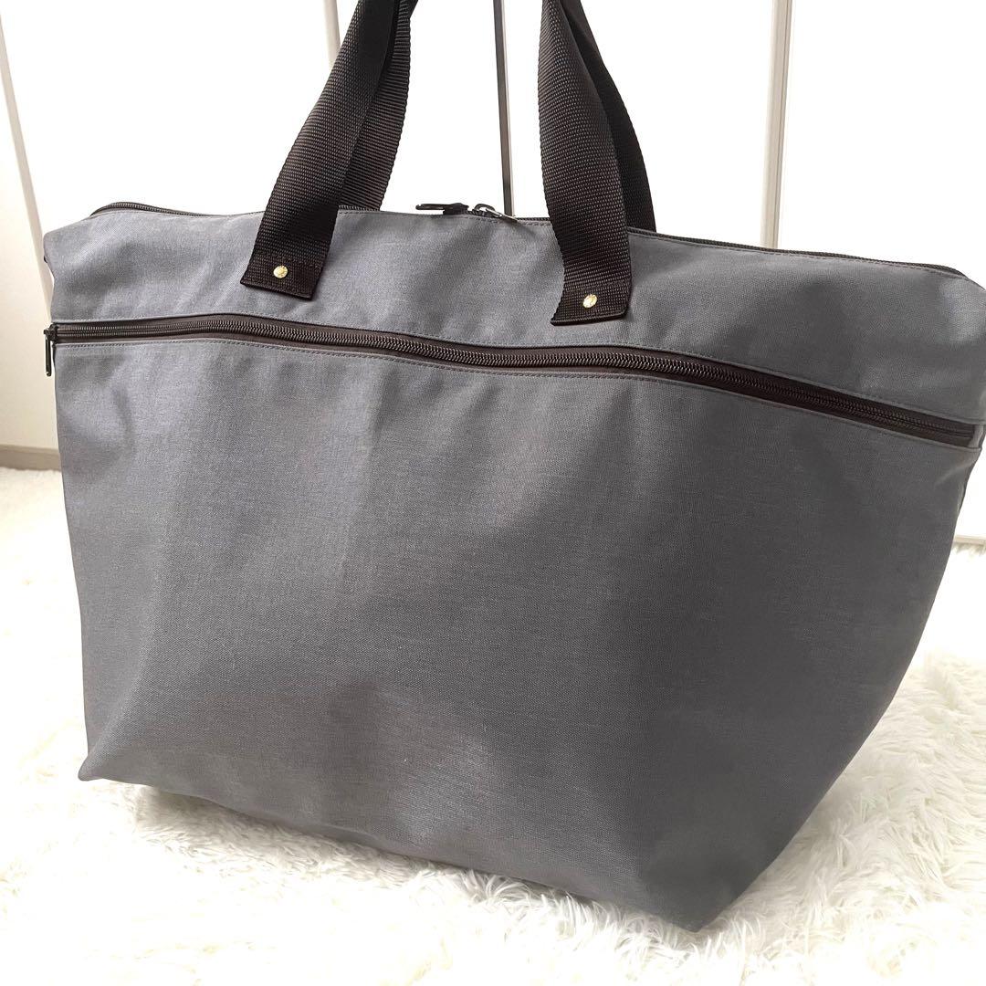 希少☆限定　HerveChapelier☆トラベル　ボストン　裏ロゴ　グレー