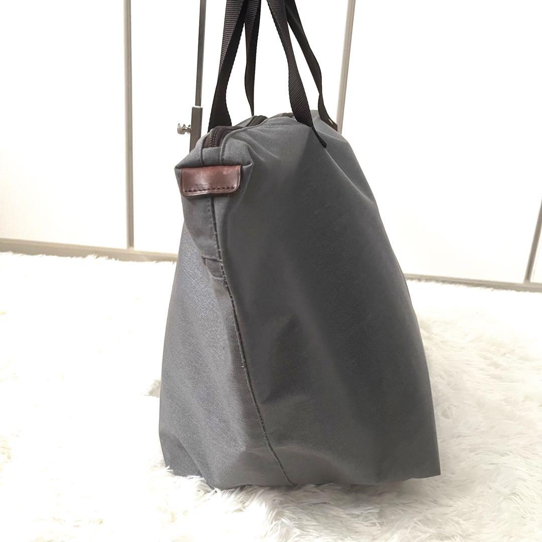 希少☆限定　HerveChapelier☆トラベル　ボストン　裏ロゴ　グレー