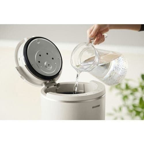 アイリスオーヤマ スチーム式加湿器 KHM-MHU401 ライトモカ