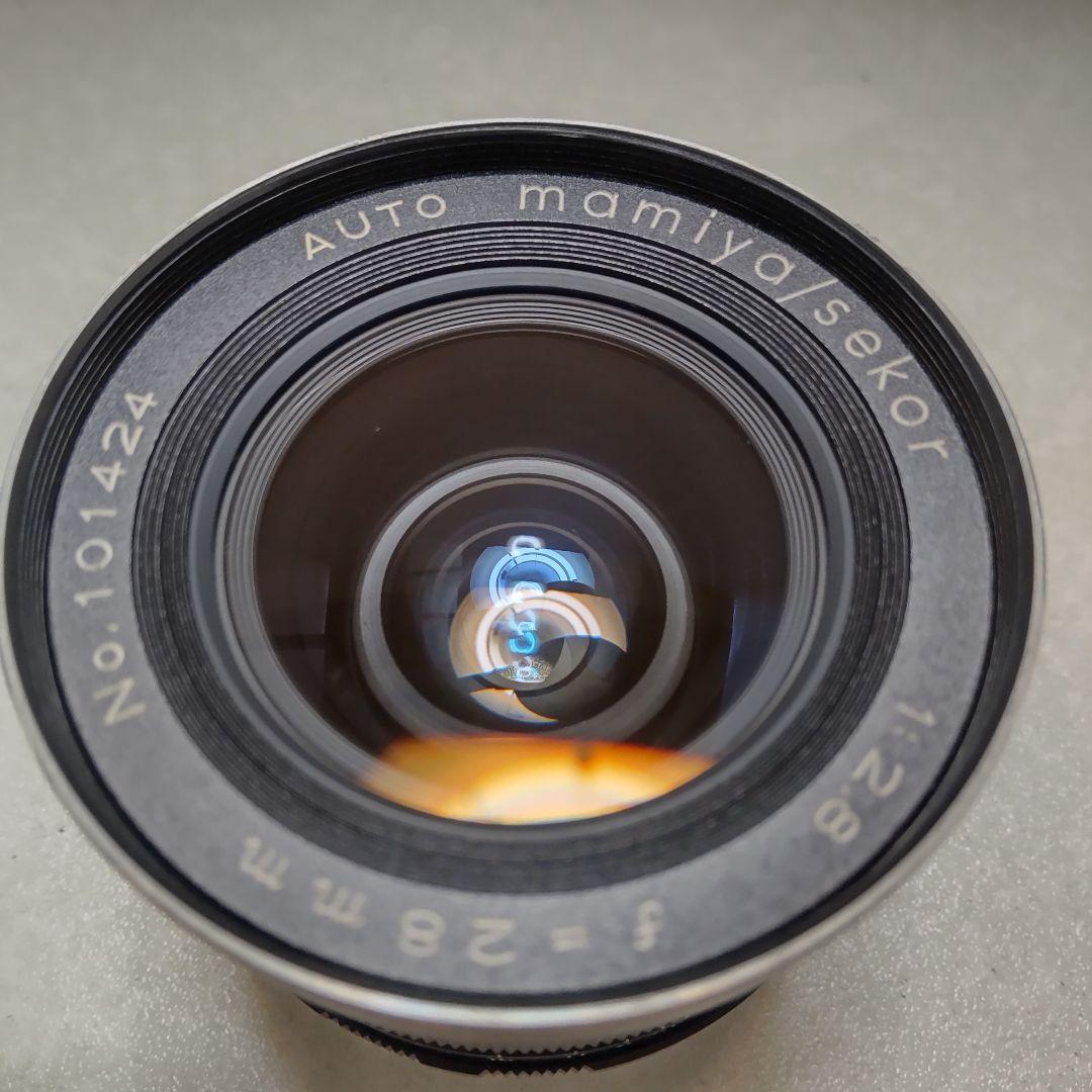 AUTO mamiya sekor F2.8 28㎜ M42マウント レンズ