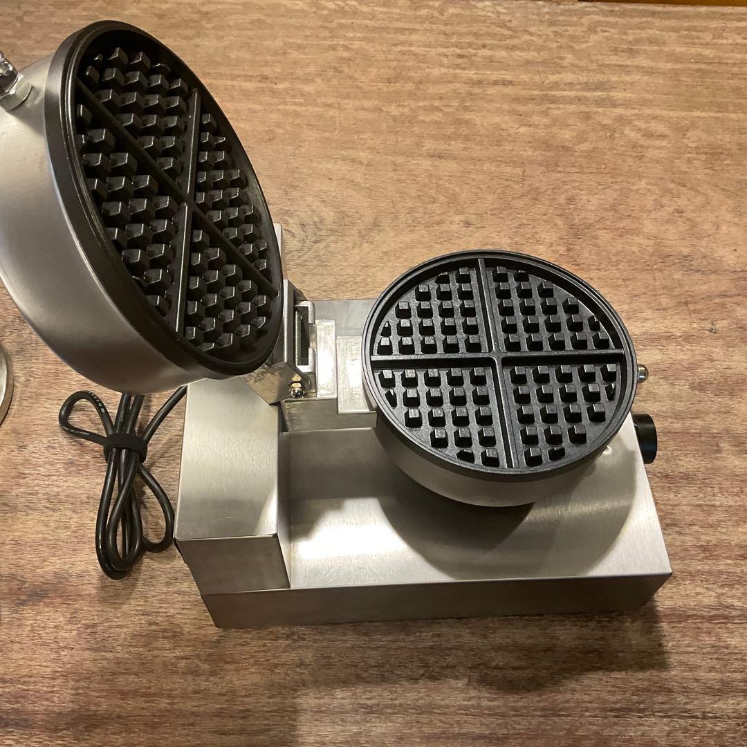 極美品！ワッフルメーカー ワッフルマシン 電気 60Hz パンケーキ 業務用