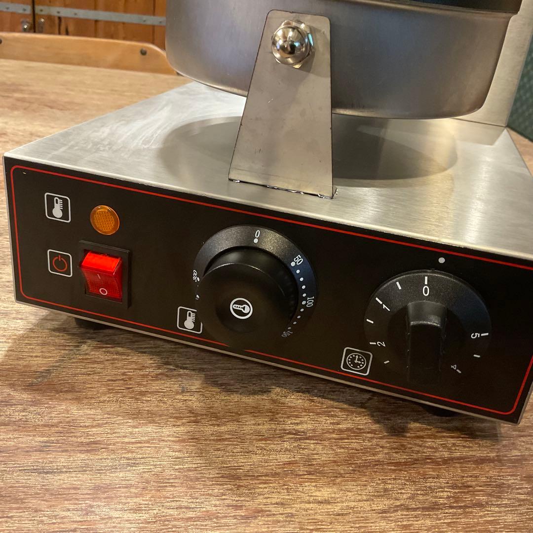 極美品！ワッフルメーカー ワッフルマシン 電気 60Hz パンケーキ 業務用