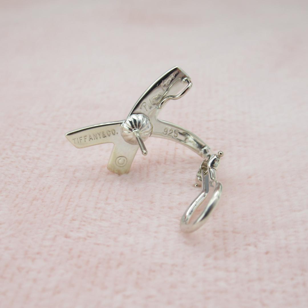 【未使用品】ティファニー グラフィティX キス ピアス シルバー 925