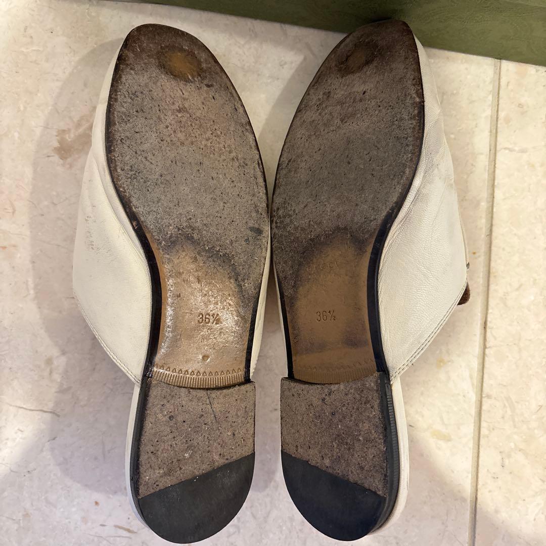 GUCCI レザースリッパ